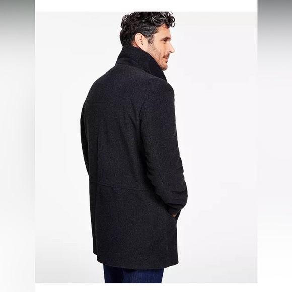 Men Coleman Wool-Blend Overcoat - Picture 2 of 3